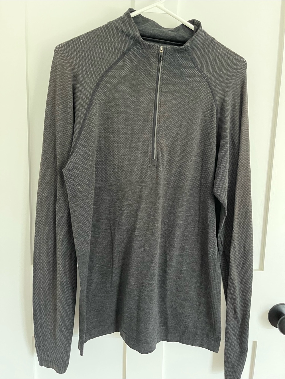 lululemon athletica Men's Zip-Front Long-Sleeve Sweater - Charcoal